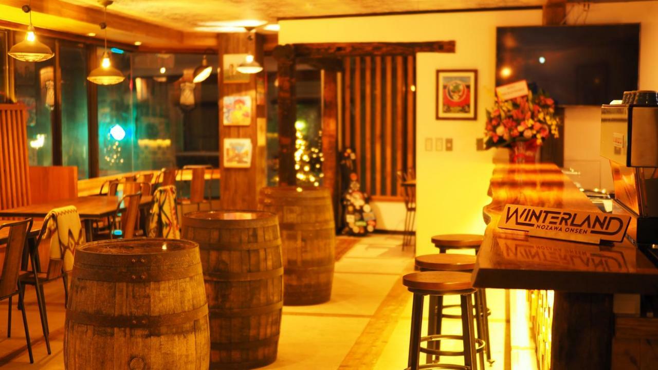 Winterland Lodge & Taproom Nozawaonsen Dış mekan fotoğraf